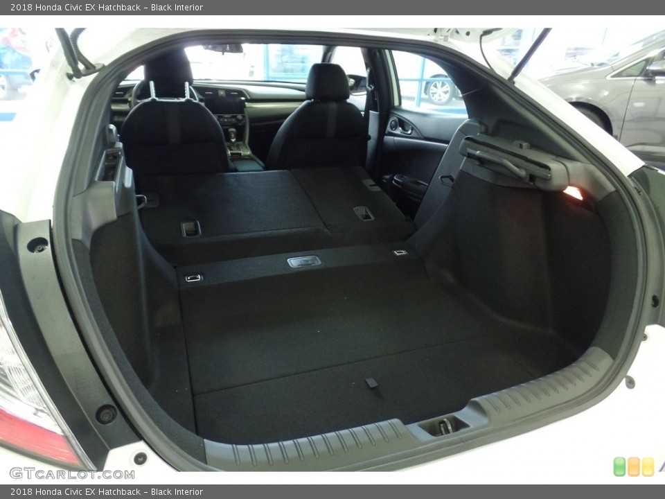 Black Interior Trunk for the 2018 Honda Civic EX Hatchback #123602540
