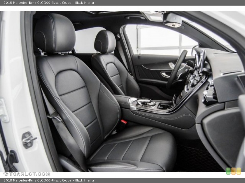 Black Interior Photo for the 2018 Mercedes-Benz GLC 300 4Matic Coupe #123611171