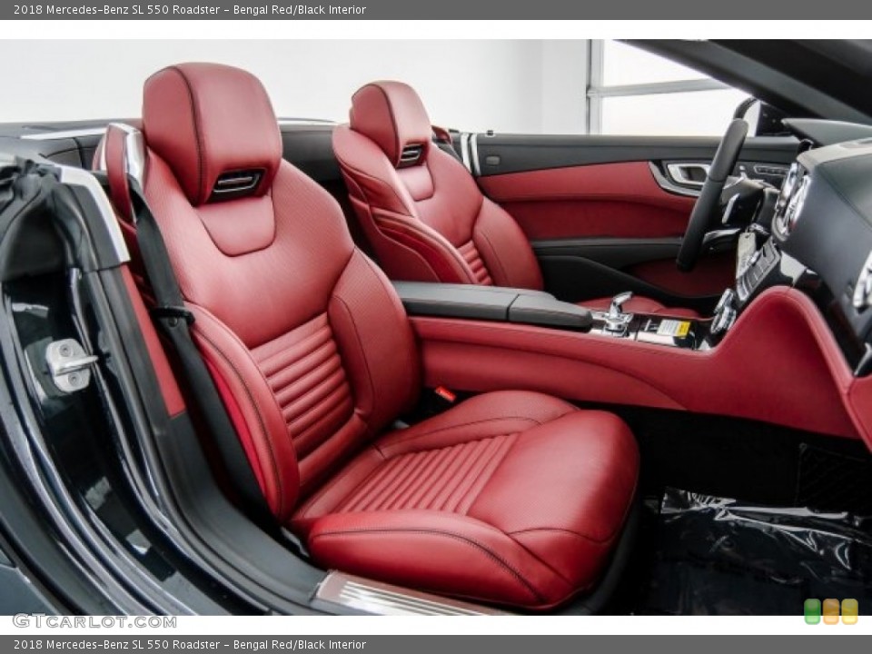 Bengal Red/Black Interior Photo for the 2018 Mercedes-Benz SL 550 Roadster #123611612