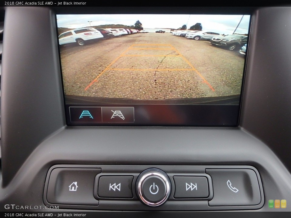 Jet Black Interior Controls for the 2018 GMC Acadia SLE AWD #123626494