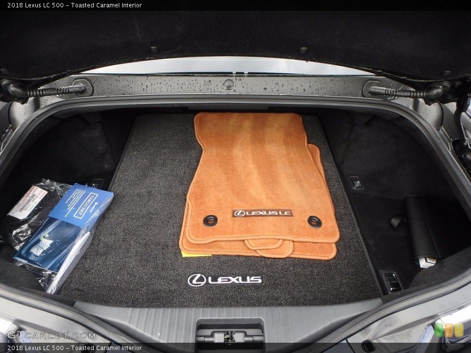 Toasted Caramel Interior Trunk for the 2018 Lexus LC 500 #123653704