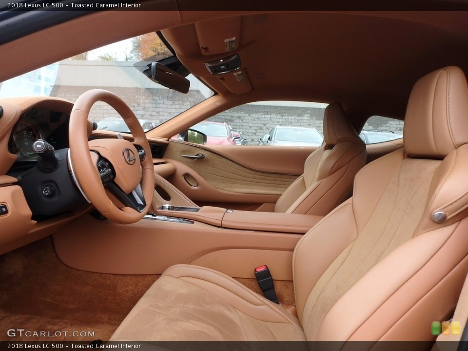Toasted Caramel Interior Photo for the 2018 Lexus LC 500 #123653753