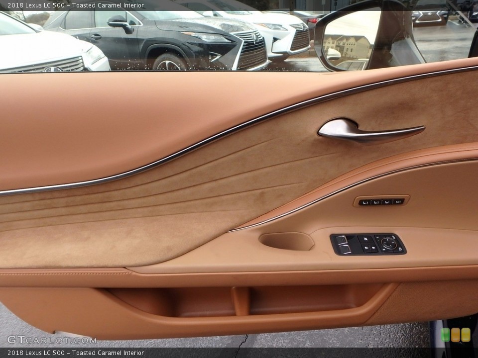 Toasted Caramel Interior Door Panel for the 2018 Lexus LC 500 #123653839