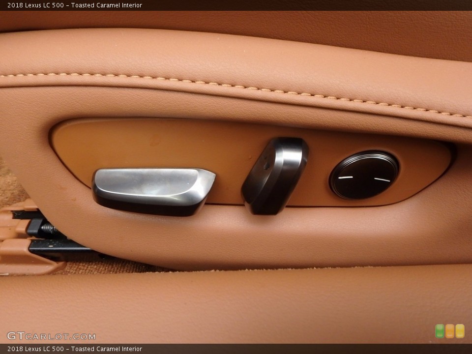 Toasted Caramel Interior Controls for the 2018 Lexus LC 500 #123653884