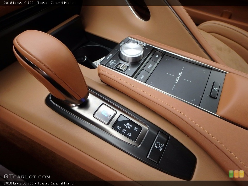 Toasted Caramel Interior Transmission for the 2018 Lexus LC 500 #123653998