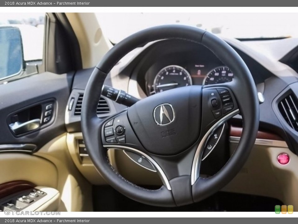 Parchment Interior Steering Wheel for the 2018 Acura MDX Advance #123665977