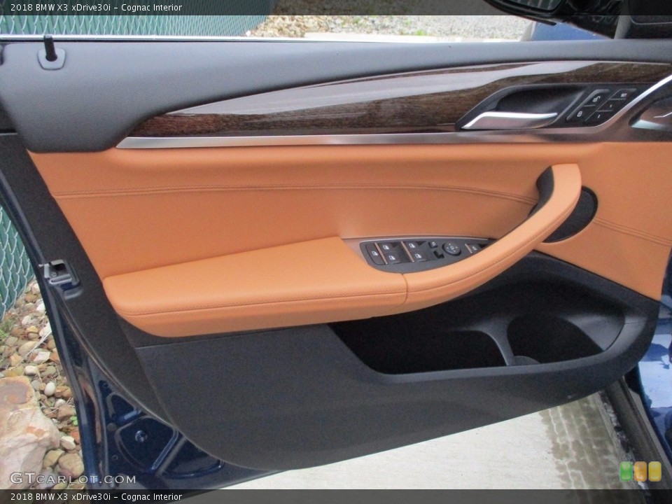 Cognac Interior Door Panel for the 2018 BMW X3 xDrive30i #123669560