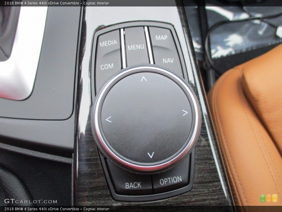 Cognac Interior Controls for the 2018 BMW 4 Series 440i xDrive Convertible #123671471