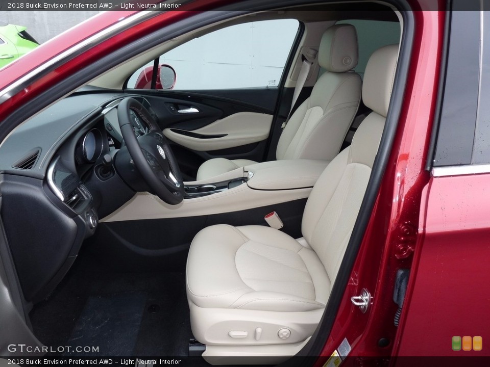 Light Neutral Interior Photo for the 2018 Buick Envision Preferred AWD #123687509