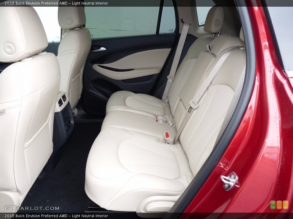 Light Neutral Interior Rear Seat for the 2018 Buick Envision Preferred AWD #123687533