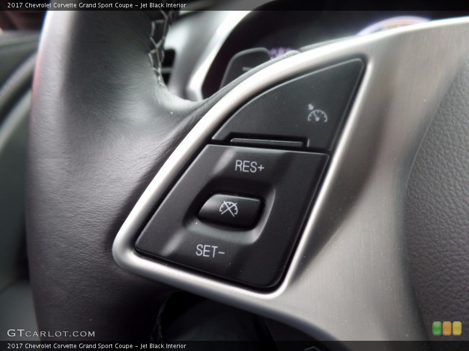 Jet Black Interior Controls for the 2017 Chevrolet Corvette Grand Sport Coupe #123687863