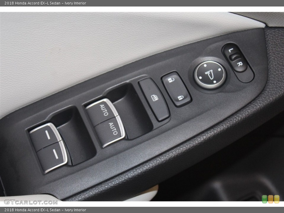 Ivory Interior Controls for the 2018 Honda Accord EX-L Sedan #123692714