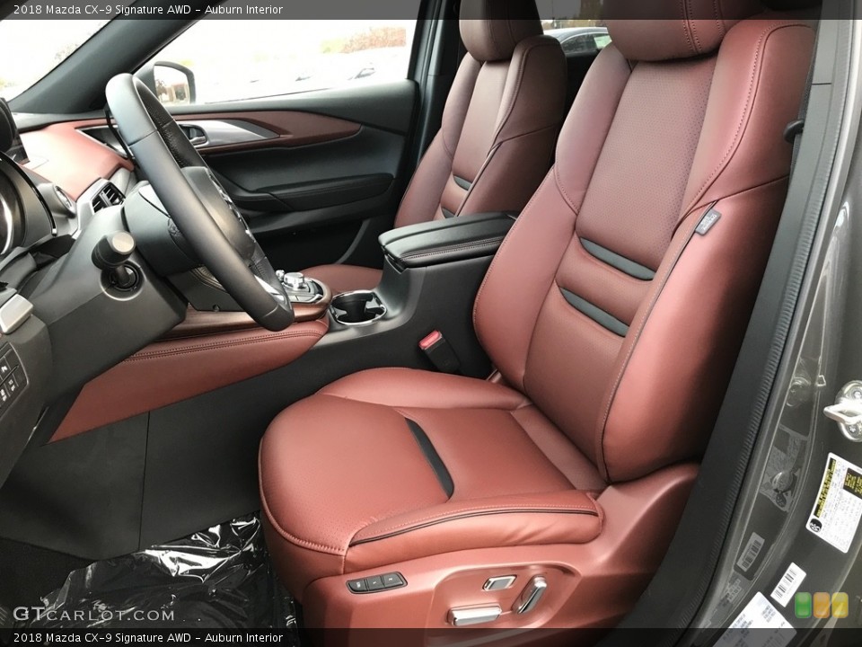 Auburn Interior Photo for the 2018 Mazda CX-9 Signature AWD #123697067