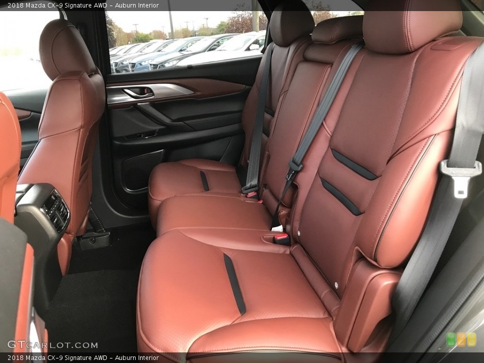 Auburn Interior Rear Seat for the 2018 Mazda CX-9 Signature AWD #123697131