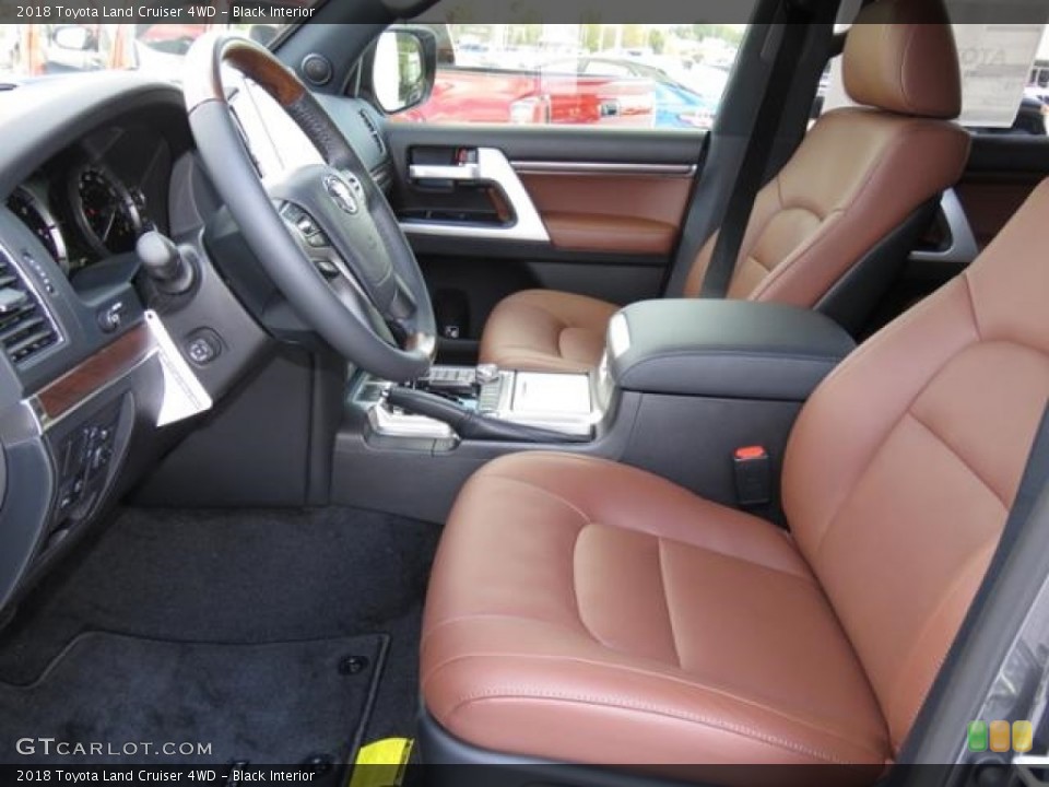 Black Interior Photo for the 2018 Toyota Land Cruiser 4WD #123698462