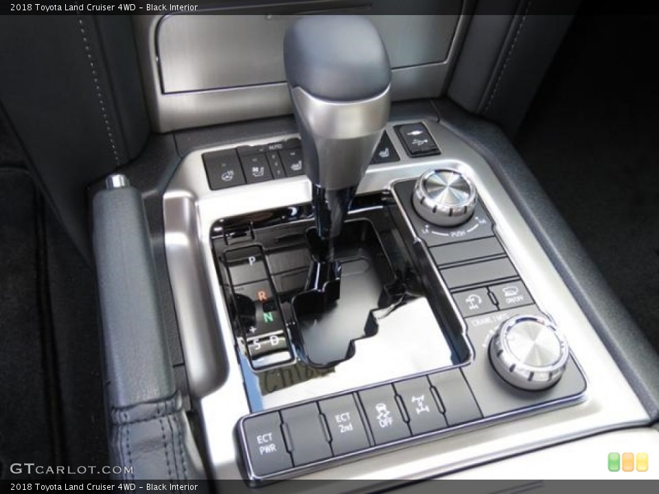 Black Interior Transmission for the 2018 Toyota Land Cruiser 4WD #123698489