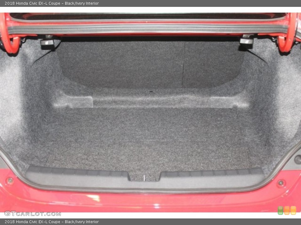 Black/Ivory Interior Trunk for the 2018 Honda Civic EX-L Coupe #123702608
