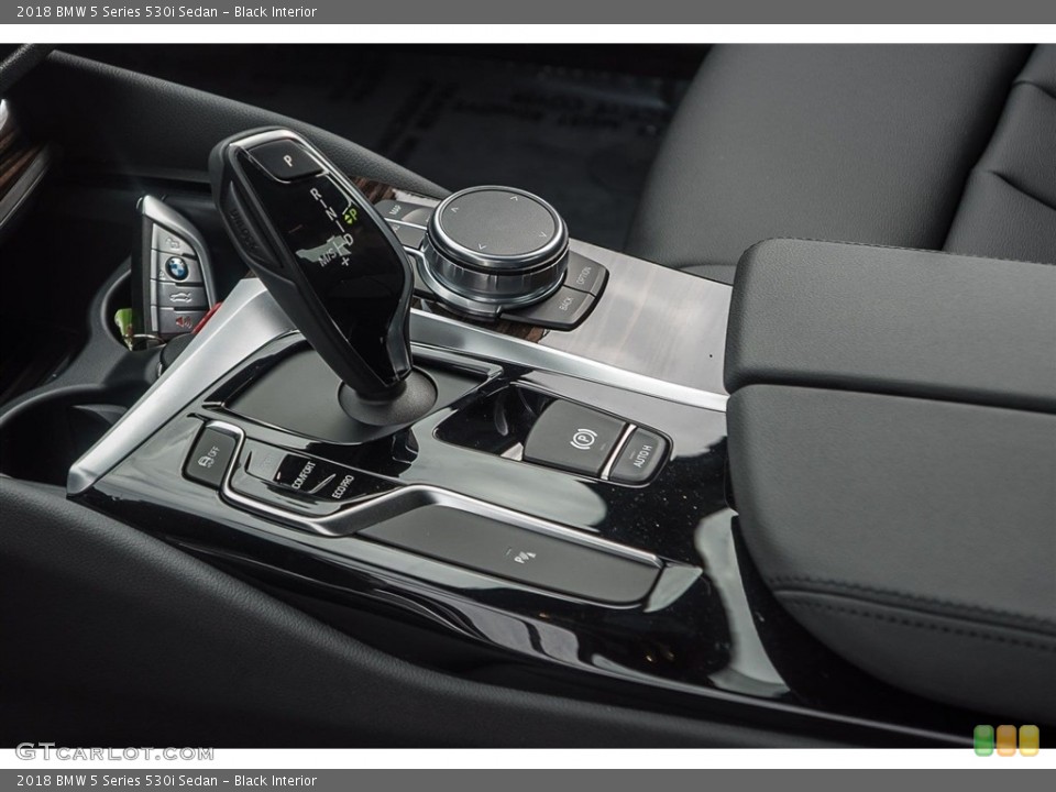 Black Interior Transmission for the 2018 BMW 5 Series 530i Sedan #123703157