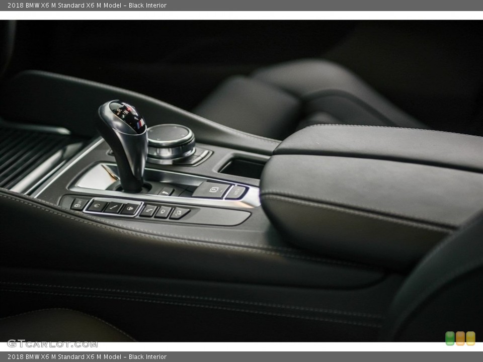 Black Interior Transmission for the 2018 BMW X6 M  #123704108