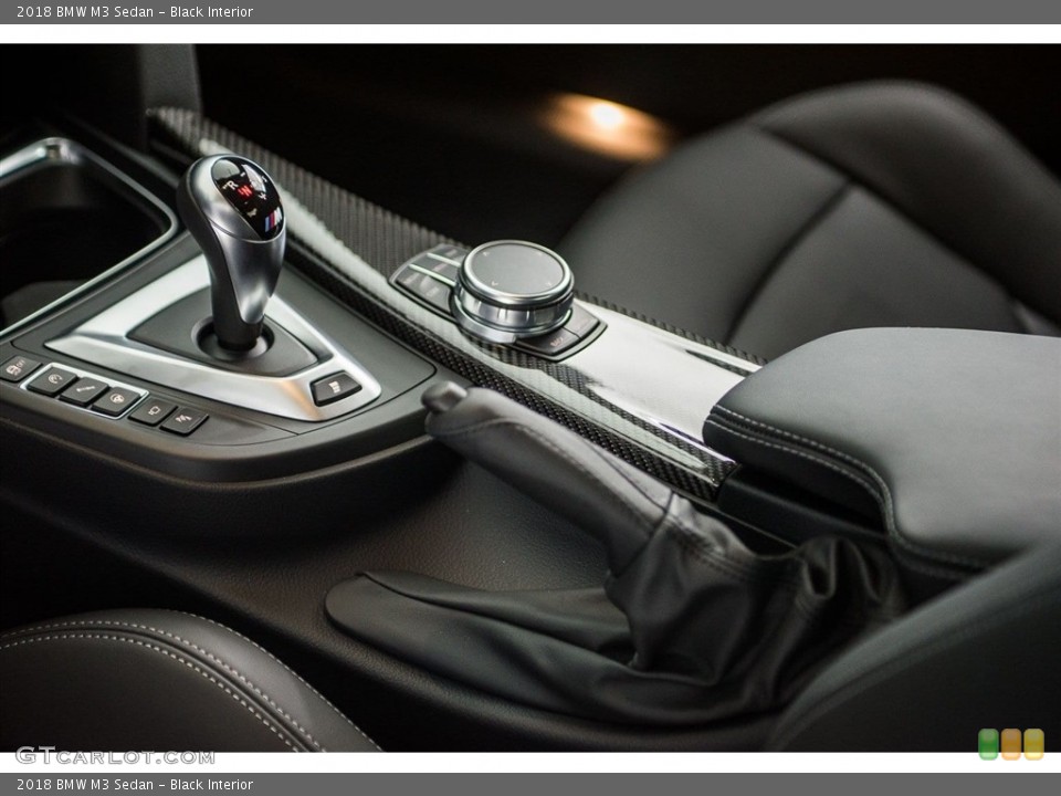 Black Interior Transmission for the 2018 BMW M3 Sedan #123705809