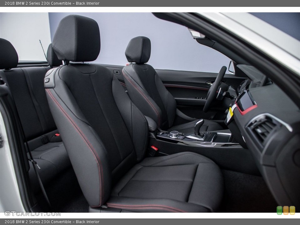 Black 2018 BMW 2 Series Interiors