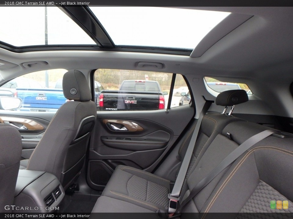 ­Jet Black Interior Rear Seat for the 2018 GMC Terrain SLE AWD #123716880