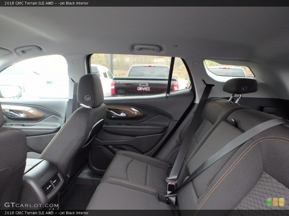 ­Jet Black Interior Rear Seat for the 2018 GMC Terrain SLE AWD #123717345