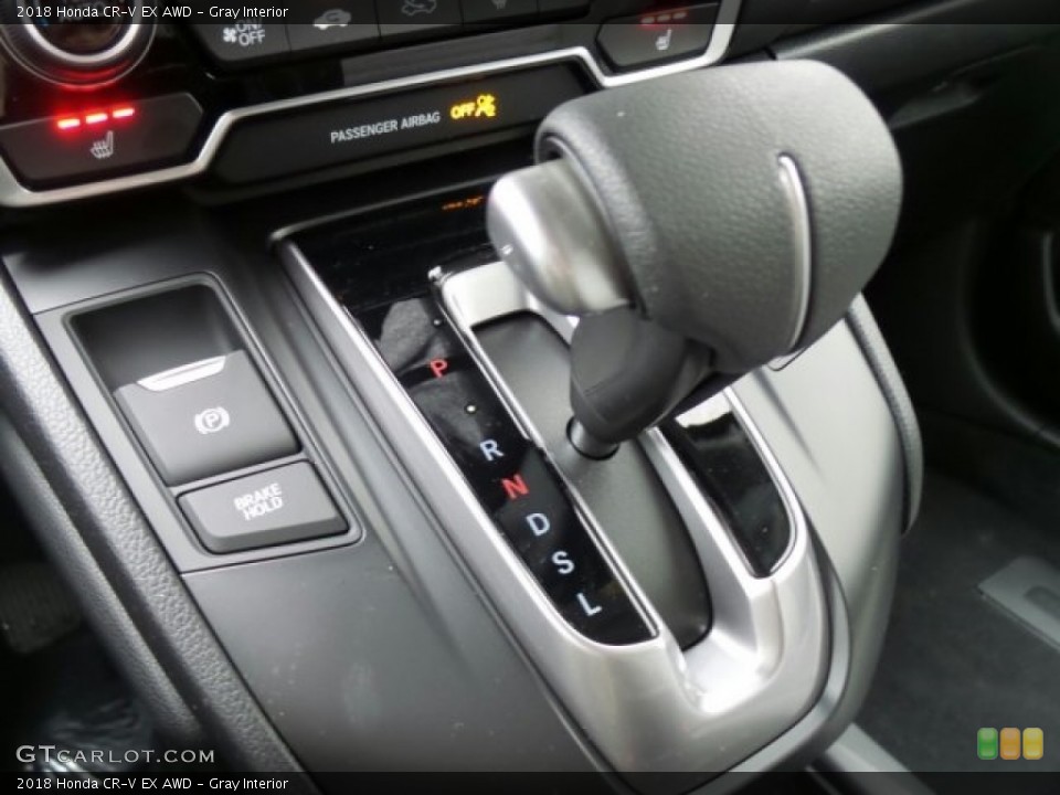 Gray Interior Transmission for the 2018 Honda CR-V EX AWD #123728306