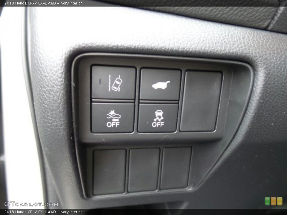 Ivory Interior Controls for the 2018 Honda CR-V EX-L AWD #123728642
