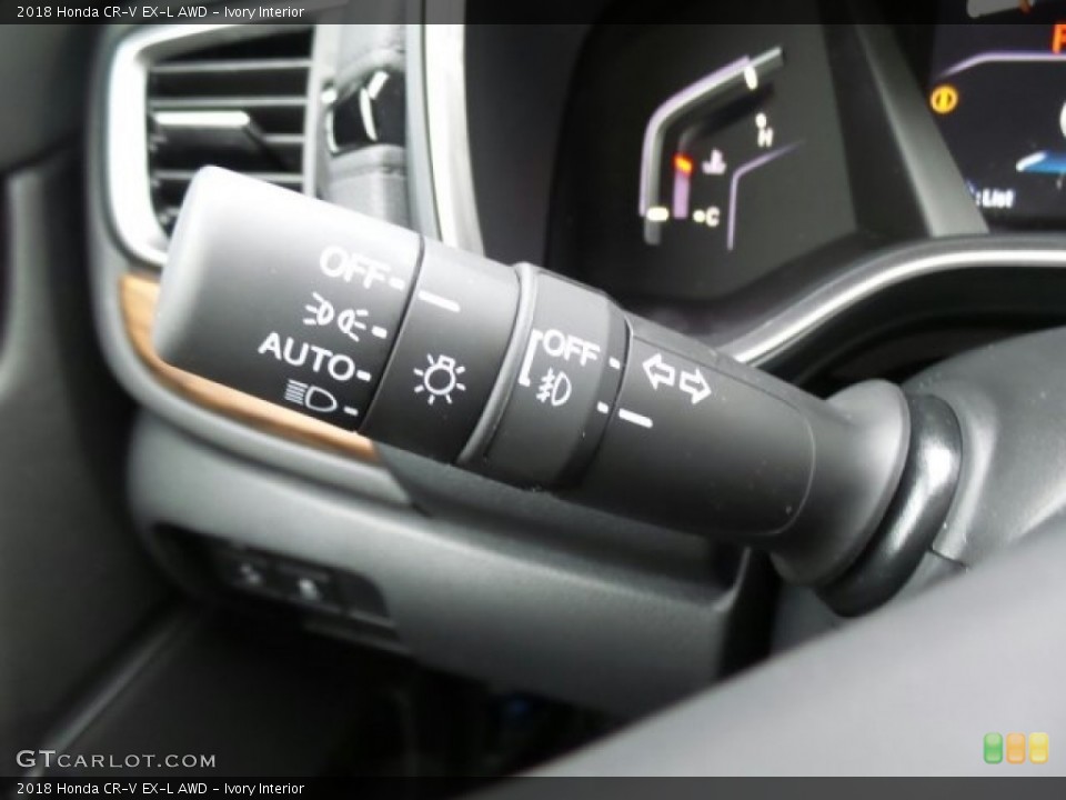 Ivory Interior Controls for the 2018 Honda CR-V EX-L AWD #123728747