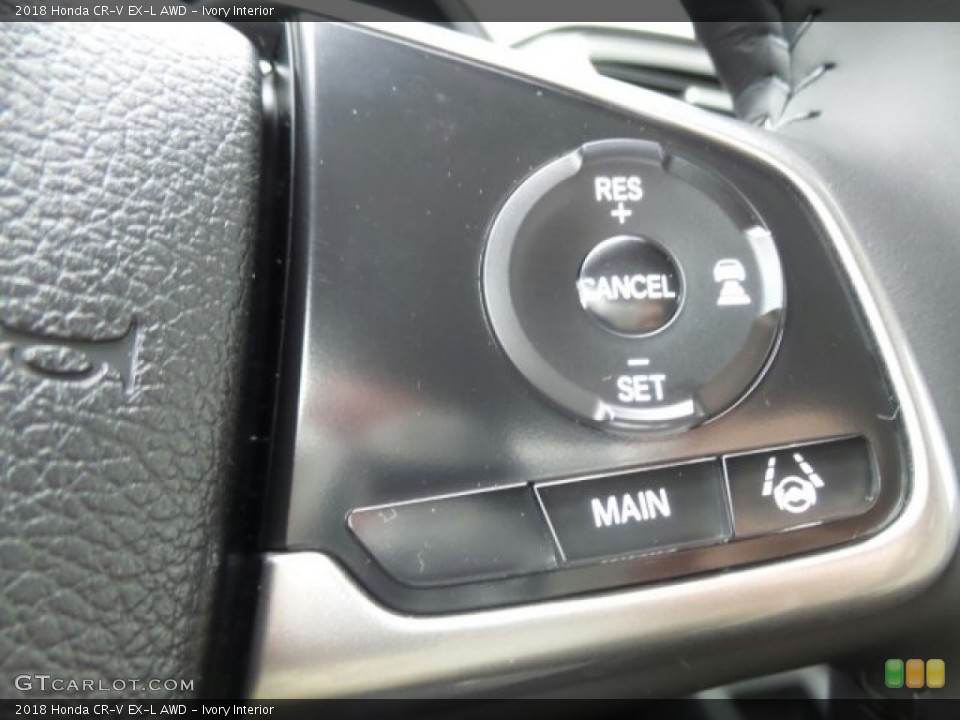 Ivory Interior Controls for the 2018 Honda CR-V EX-L AWD #123728765