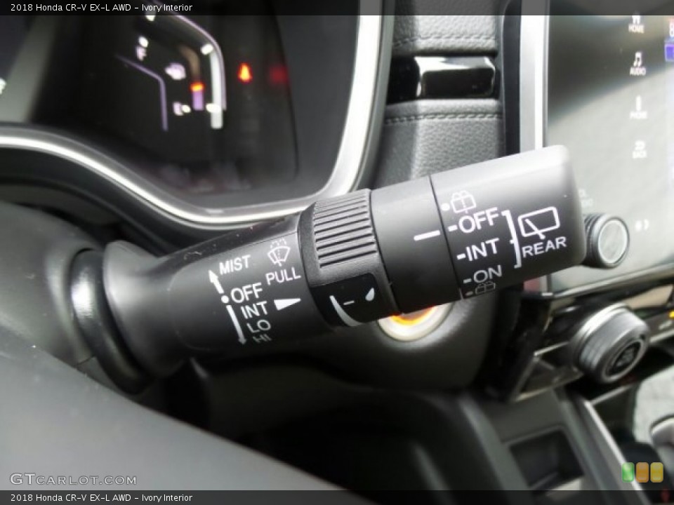 Ivory Interior Controls for the 2018 Honda CR-V EX-L AWD #123728783
