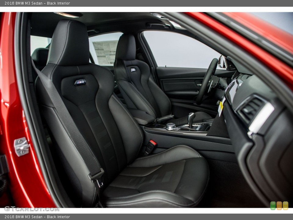 Black Interior Photo for the 2018 BMW M3 Sedan #123743300