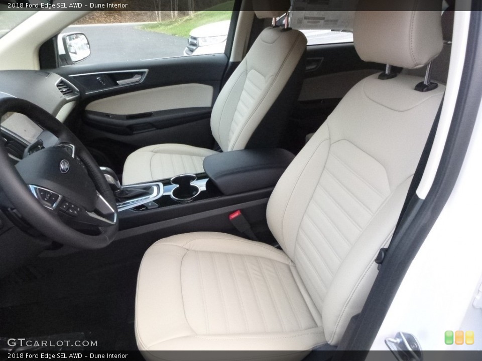 Dune Interior Front Seat for the 2018 Ford Edge SEL AWD #123752378