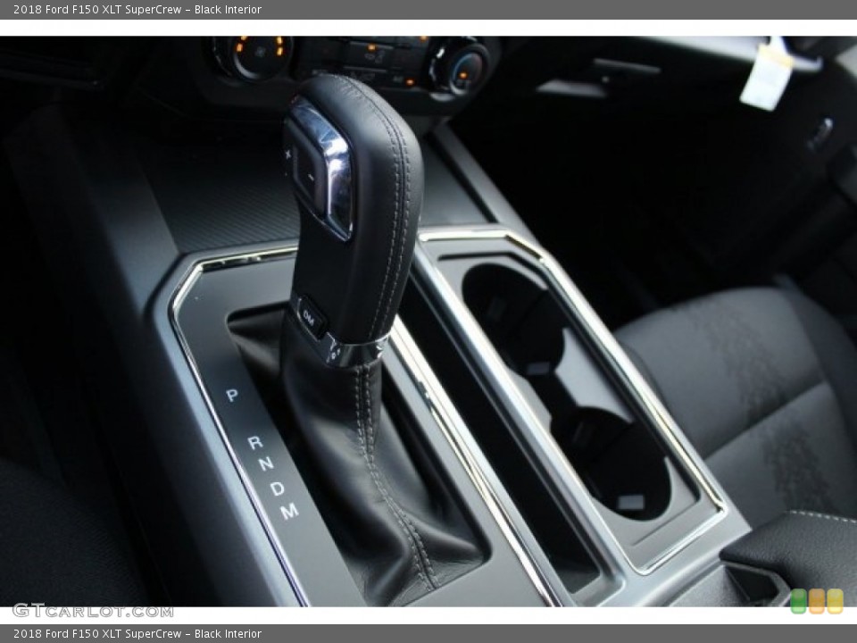Black Interior Transmission for the 2018 Ford F150 XLT SuperCrew #123752552