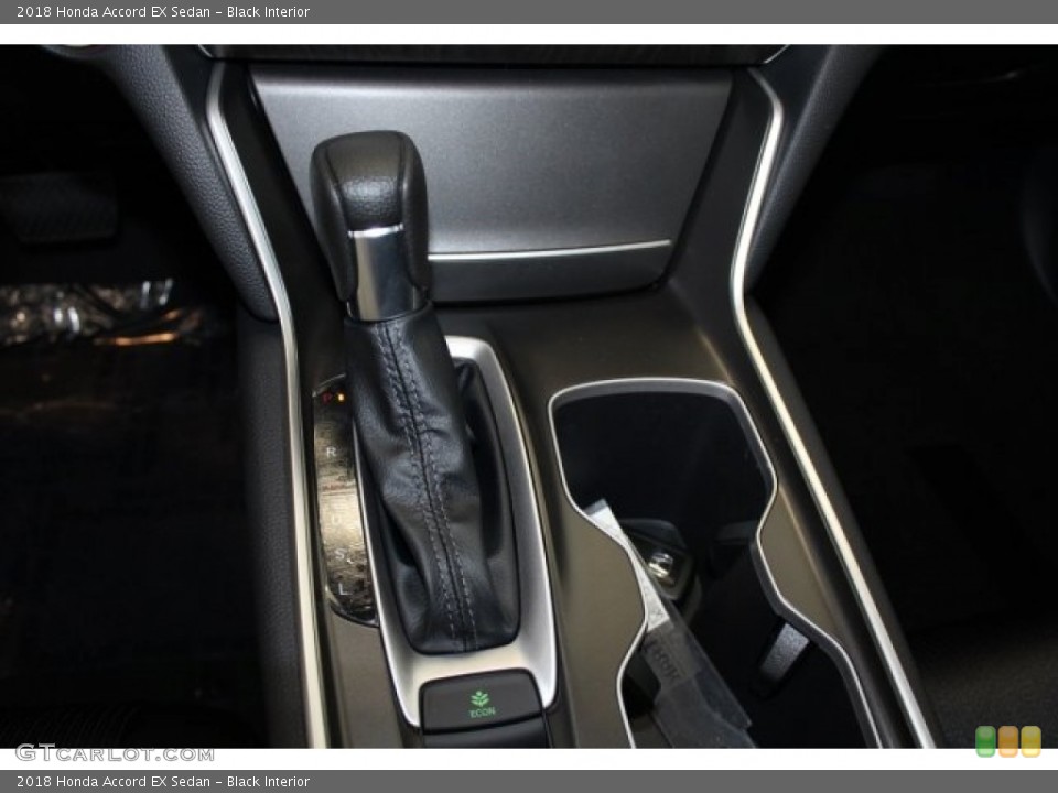 Black Interior Transmission for the 2018 Honda Accord EX Sedan #123755573