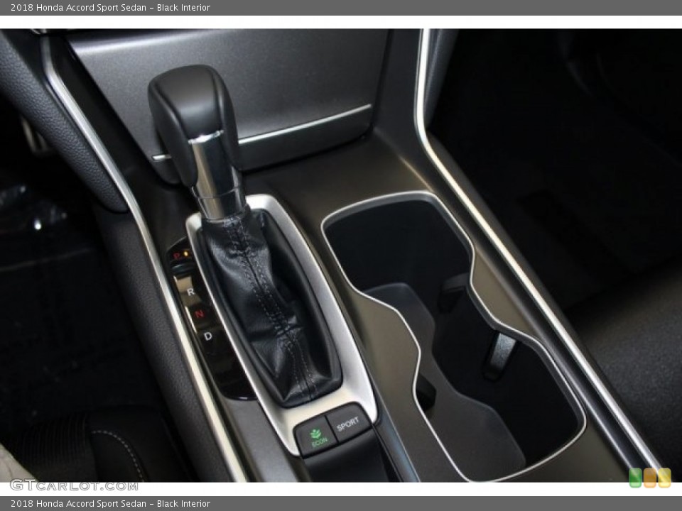 Black Interior Transmission for the 2018 Honda Accord Sport Sedan #123756422