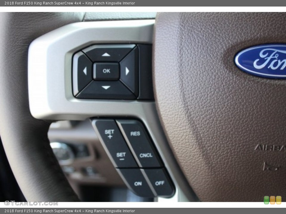 King Ranch Kingsville Interior Controls for the 2018 Ford F150 King Ranch SuperCrew 4x4 #123758147