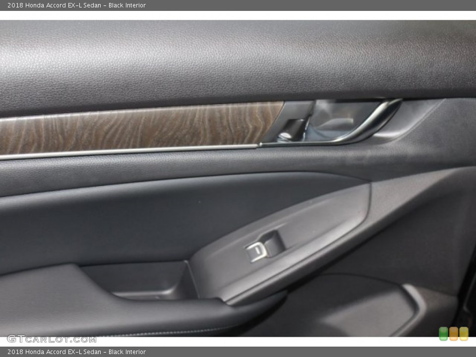 Black Interior Door Panel for the 2018 Honda Accord EX-L Sedan #123758591