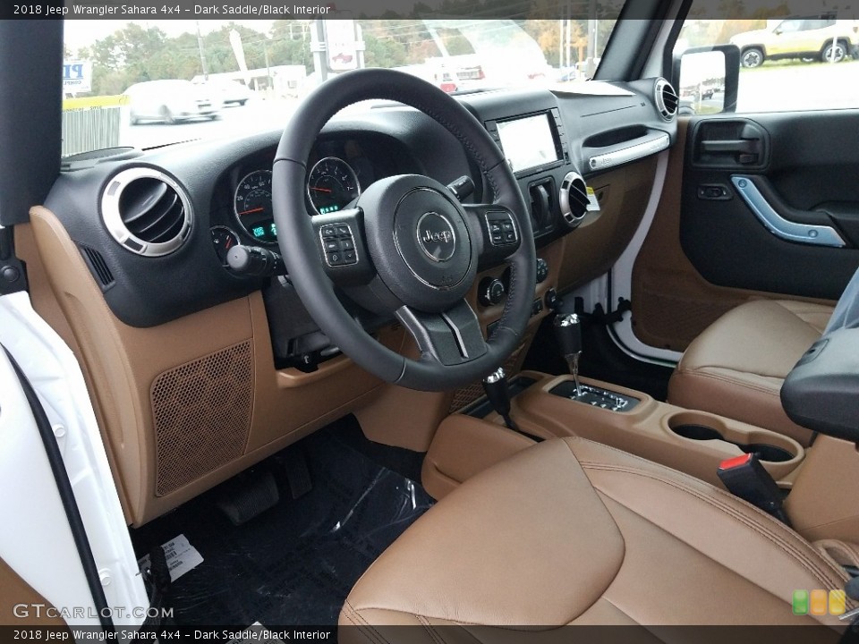 Dark Saddle/Black Interior Photo for the 2018 Jeep Wrangler Sahara 4x4 #123761134