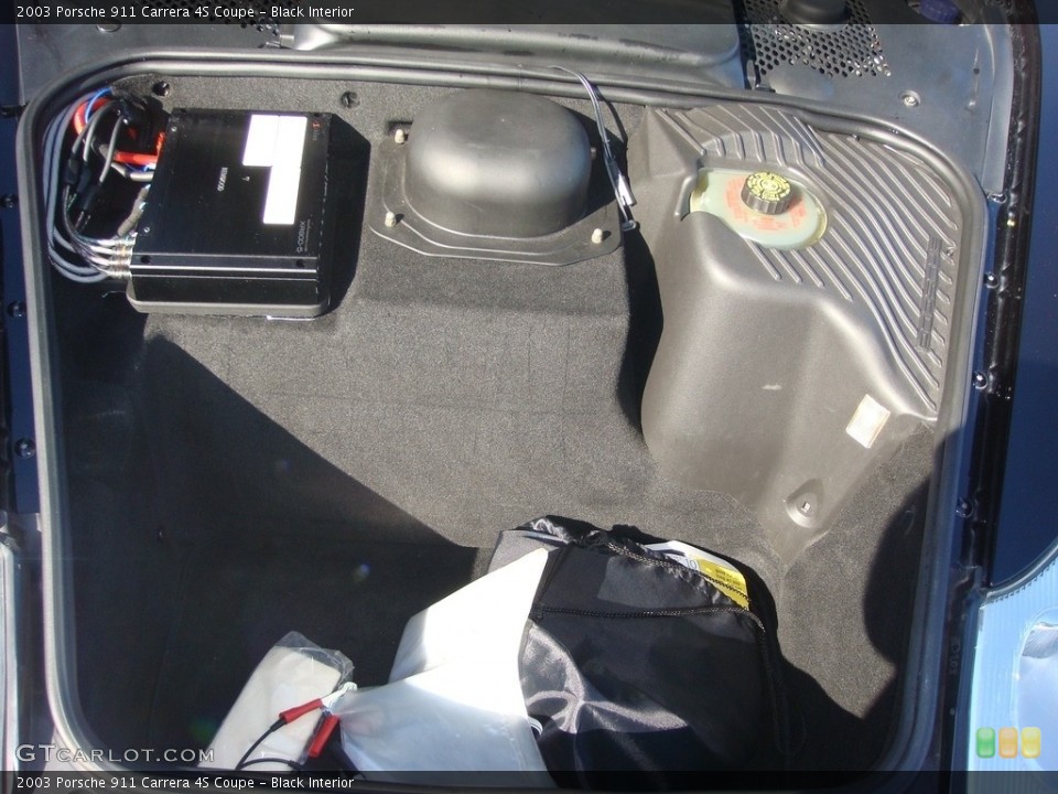 Black Interior Trunk for the 2003 Porsche 911 Carrera 4S Coupe #123761921