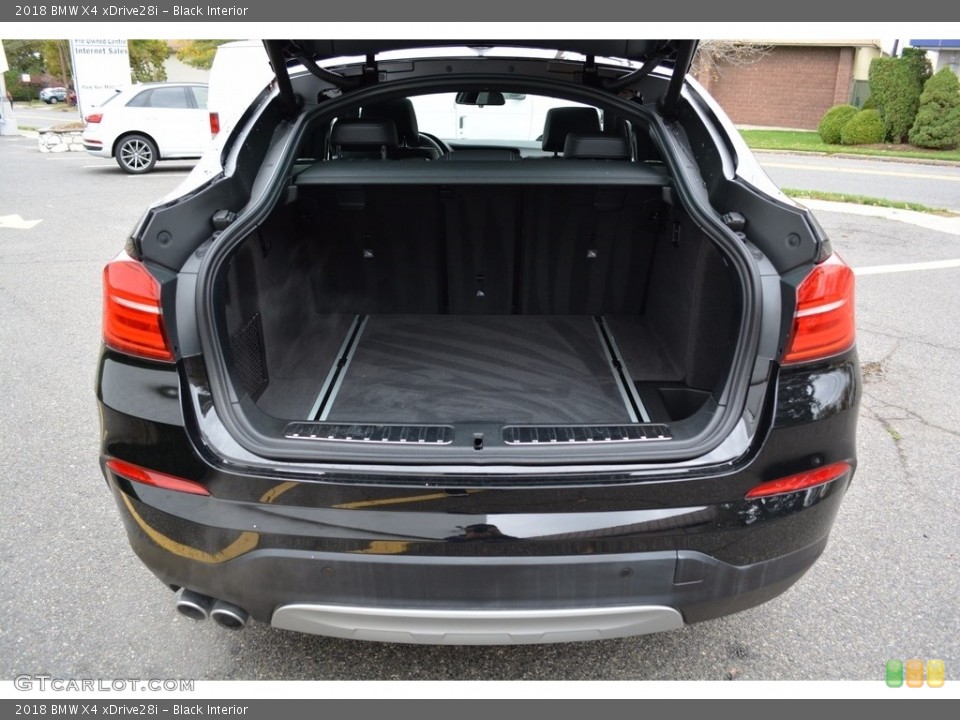 Black Interior Trunk for the 2018 BMW X4 xDrive28i #123763571