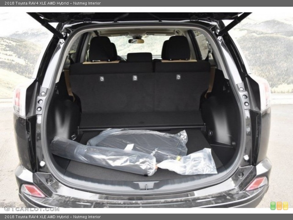 Nutmeg Interior Trunk for the 2018 Toyota RAV4 XLE AWD Hybrid #123767875