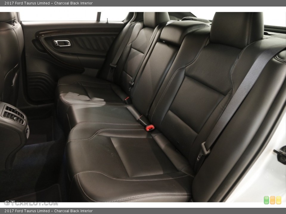 Charcoal Black Interior Rear Seat for the 2017 Ford Taurus Limited #123771901