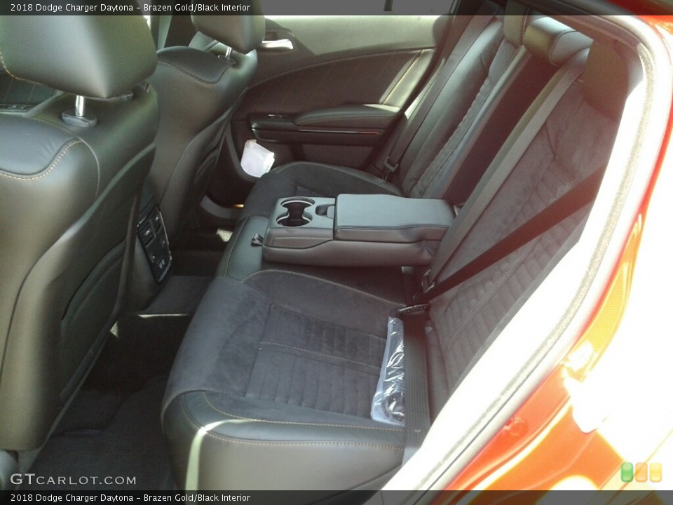 Brazen Gold/Black Interior Rear Seat for the 2018 Dodge Charger Daytona #123777100