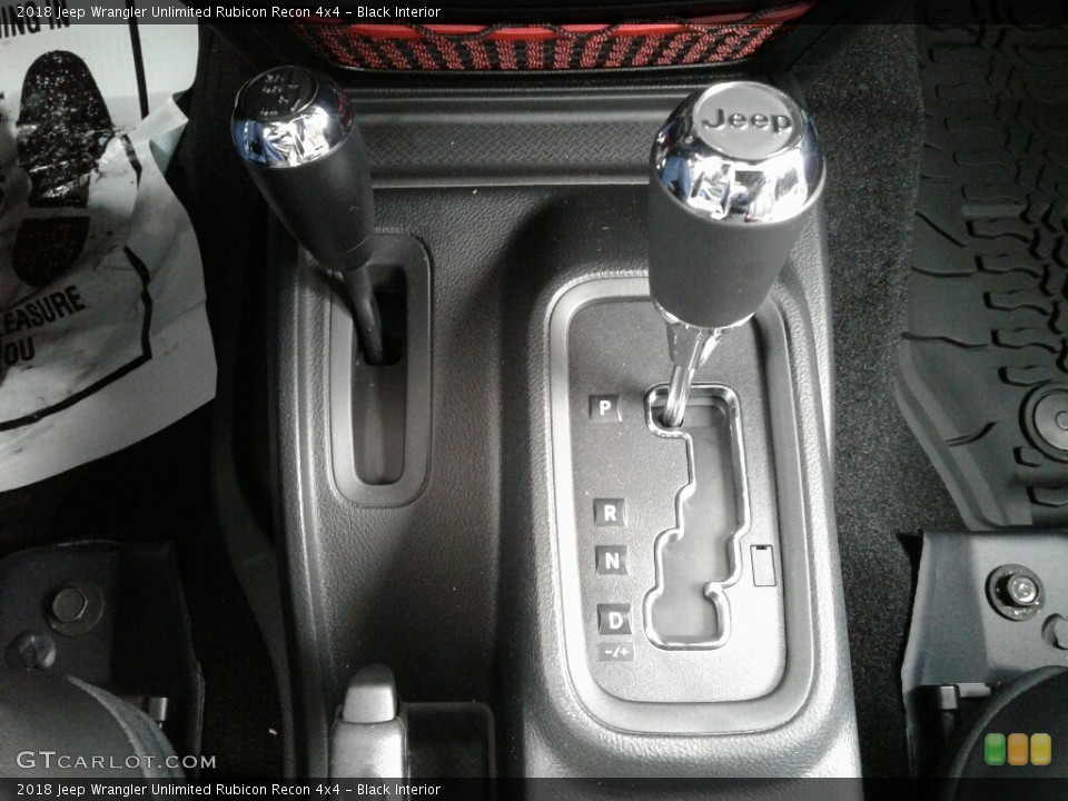 Black Interior Transmission for the 2018 Jeep Wrangler Unlimited Rubicon Recon 4x4 #123786826