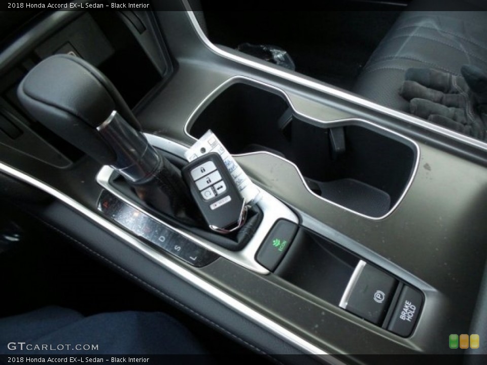 Black Interior Transmission for the 2018 Honda Accord EX-L Sedan #123795621