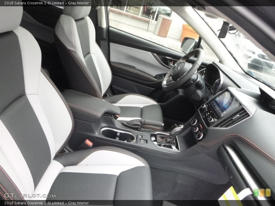Gray Interior Front Seat for the 2018 Subaru Crosstrek 2.0i Limited #123805647