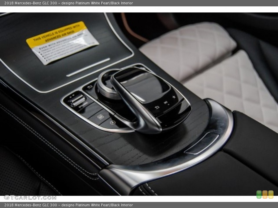 designo Platinum White Pearl/Black Interior Transmission for the 2018 Mercedes-Benz GLC 300 #123813240
