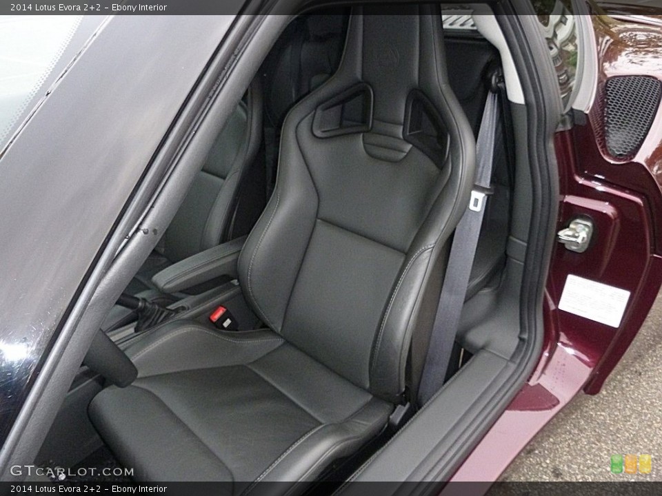 Ebony Interior Front Seat for the 2014 Lotus Evora 2+2 #123813372